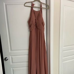 Bridesmaids dress from Reverly, dessert rose